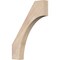 Ekena Millwork 3 1/2"W x 22"D x 30"H Westlake Smooth Knee Brace, Douglas Fir BRC04X22X30WTL00SDF - alternate 1